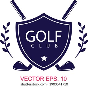 Golf Club Logo Design Template. Vector EPS  10
