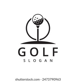 Golf Club logo design Template