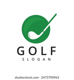 Golf Club logo design Template