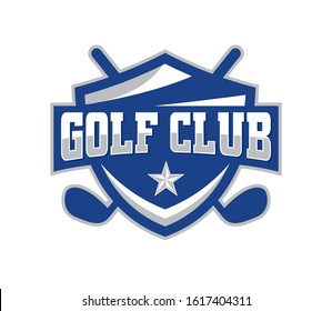 Golf Club Logo Inspiration, Golf Logo Vector Template