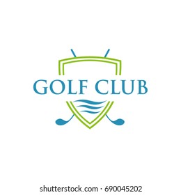 golf club logo template