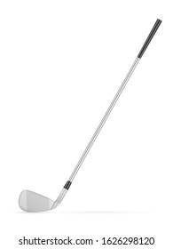 Golf club on a white background. Vector illustration.