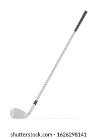 Golf club on a white background. Vector illustration.