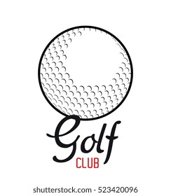 golf club sport icon