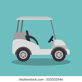 golf club sport icon
