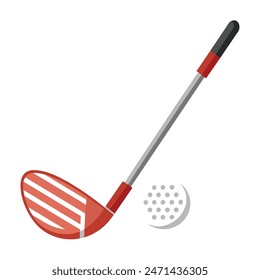 
Golf Club Vector Illustration Icon