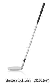 golf club vector illustration isolated on white background