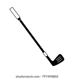 golf clubs accessory icon
