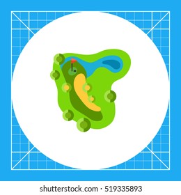 Golf Course Icon