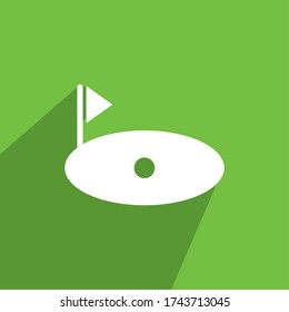 ICONO DE CAMPO DE GOLF , JUGAR ICONO DE GOLF DE JUEGO