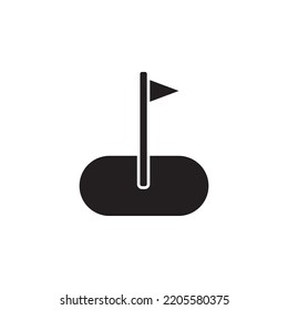 golf course vector for website symbol icon presentation
