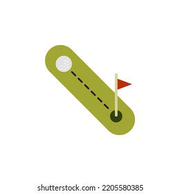 golf course vector for website symbol icon presentation