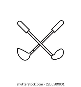 golf course vector for website symbol icon presentation