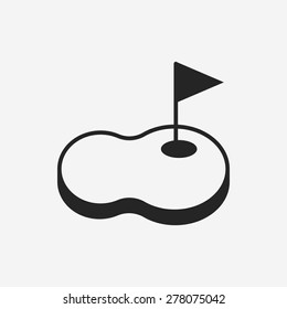 golf court icon