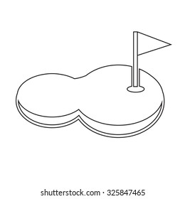 golf court icon
