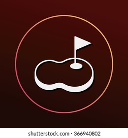 golf court icon
