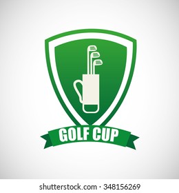 golf cup design, vector illustration eps10 graphic 