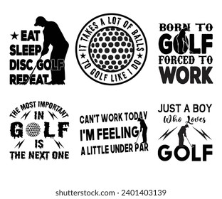 Golf Design shirt Bundle, Golf Design Vector Bundle, Golf ball shirt Bundle