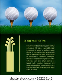Golf design template