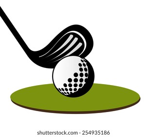 Golf design, vector illustration.