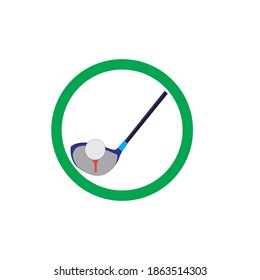 Golf design vector ilustration icon logo templat