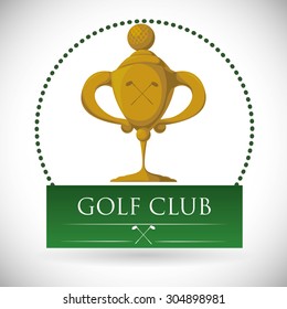 Golf digital design, vector illustration 10 eps graphic