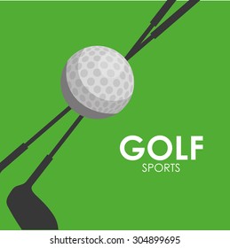 Golf digital design, vector illustration 10 eps graphic