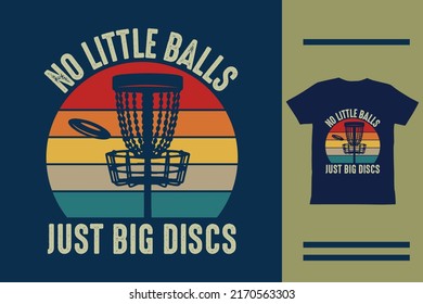 Golf disc lover t shirt design