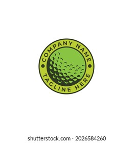 Golf Emblem Logo Sport and Turnament