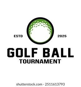 Golf emblem Logo Template Design