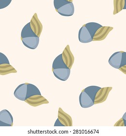 golf equipment , cartoon seamless pattern background