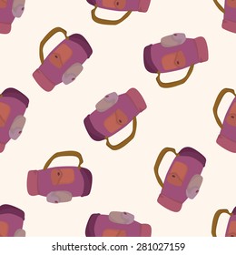 golf equipment , cartoon seamless pattern background