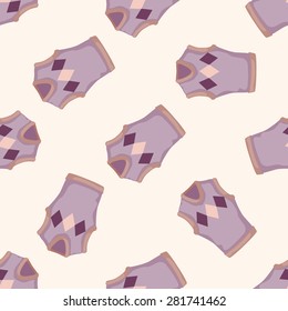 golf equipment , cartoon seamless pattern background