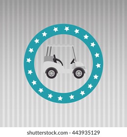 golf equipment design, vector illustration eps10 graphic 