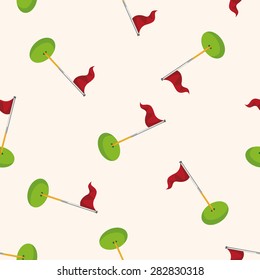 golf equipment ,seamless pattern