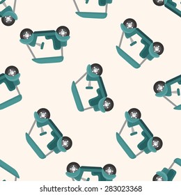golf equipment ,seamless pattern