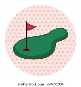 golf equipment theme elements