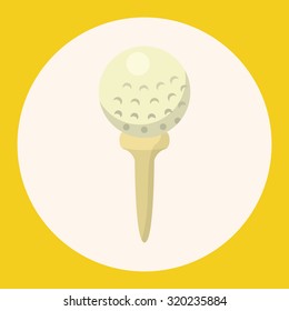 golf equipment theme elements