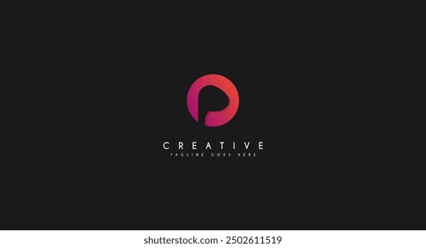 Golf flag, golf course logo design vector illustration.