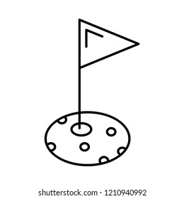 golf  flag  sport 