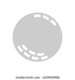 Golf flat icon design vector illustration
