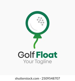 Golf Float Logo Design Template. Good for Business, Agency, Community and Organization