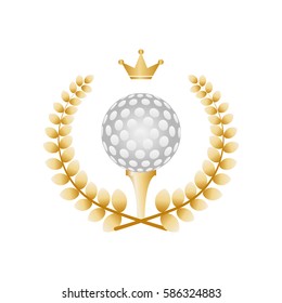 Golf game sport icon vector illustration graphic design