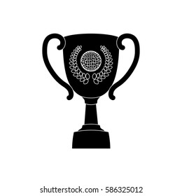 Golf game sport icon vector illustration graphic design