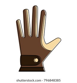 golf glove accessory icon