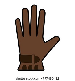 golf glove accessory icon