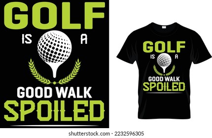 golf is a good walk spoiled