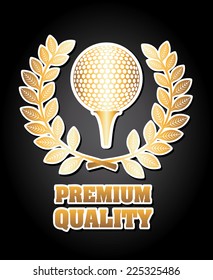 golf graphic design , vector illustration