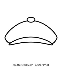 Golf Hat Isolated Icon