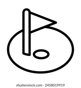 diseño de ícono de línea de Vector